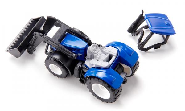 SIKU 1396 - Traktor New Holland mit Frontlader - Modellauto