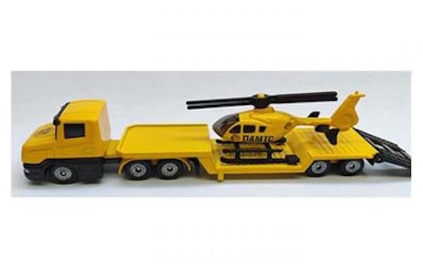 SIKU 1610 - &Ouml;AMTC Tieflader mit Helikopter