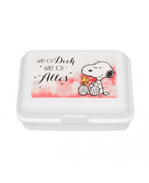 Snoopy "Hab ich Dich, hab ich Alles!" - Lunchbox / Brotdose