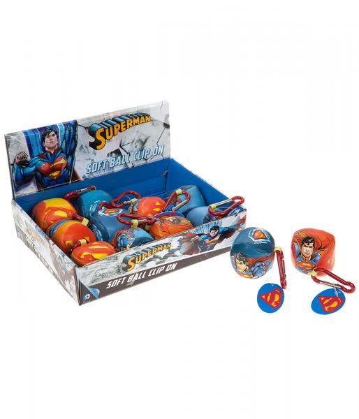Superman - Soft Clip-On / Schl&uuml;sselanh&auml;nger im Display
