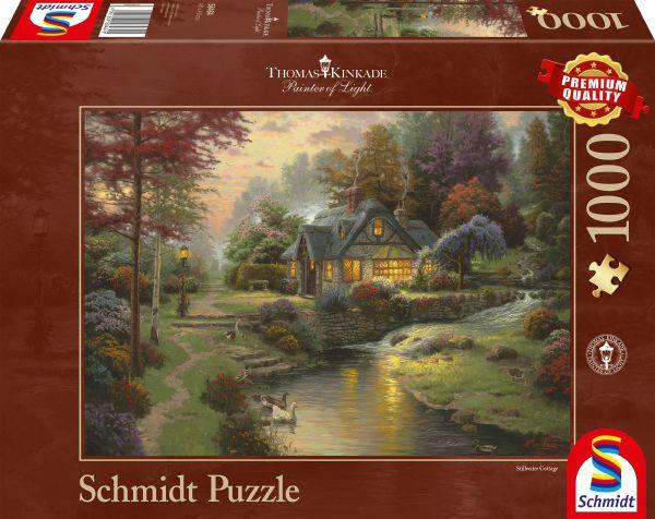 Thomas Kinkade - Friedliche Abendstimmung - 1000 Teile Puzzle