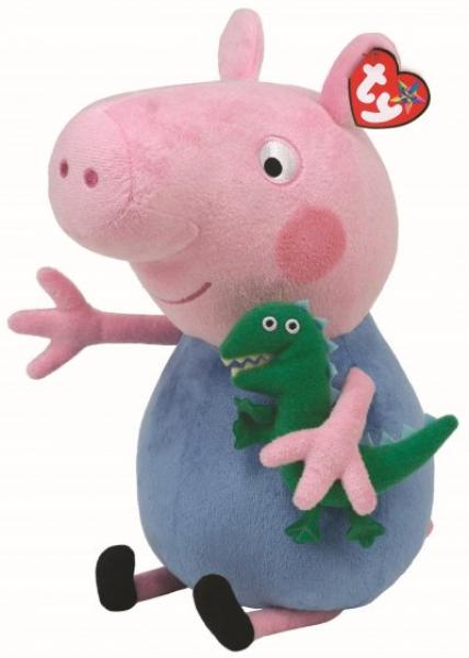 Ty 96231 - Pl&uuml;schfigur Peppa Pig George - 32,5 cm