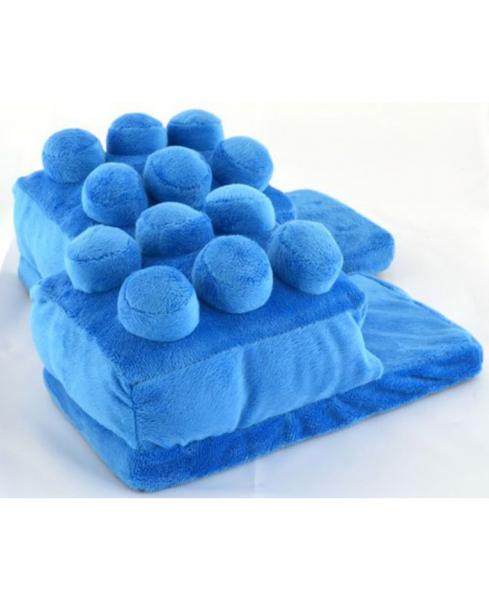 United Labels - Baustein /Klemmbaustein - Hausschuhe - Gr&ouml;&szlig;e XS (32/34) - Blau