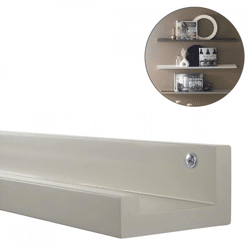 WOOOD wall shelf Studio antique beige 120 cm