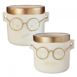 Flower pot Harry 16,5 cm 2 assorted