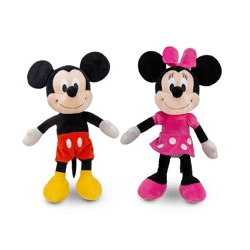 Disney Mickey & Minnie plush figure assortment - 2 assorted - 30 / 40 cm