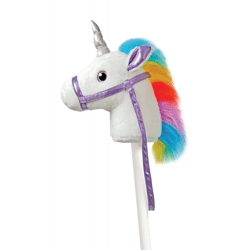 Giddy Ups - Dizzy Unicorn Pony approx. 94 cm - plush hobby horse