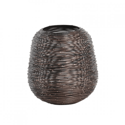 Light & Living windlight Esira antique copper colored 18 cm