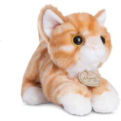 MiYoni orange tabby cat approx. 21 cm - plush figure