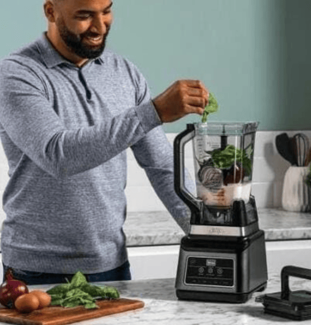 NINJA BN750EU 2-in-1 Blender mit Auto-IQ – Neu