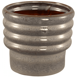 PTMD flower pot Melisa ceramic L taupe 18 cm