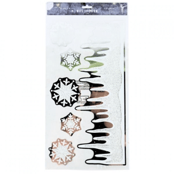 Window sticker snowflake 44.5 cm