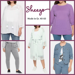 Damenmode in großen Größen von Sheego – Mix