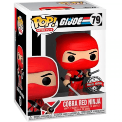 Funko 56111 - Pop! G.I. Joe Cobra Red Ninja Exclusive #79