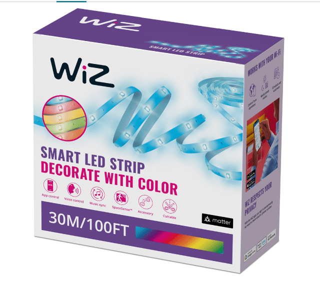 PHILIPS WiZ RGB LED Strip 30m Type-C – Neu