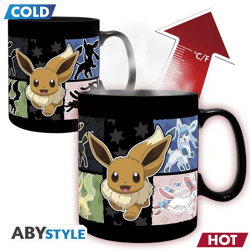 POKEMON - Mug Heat Change - 460 ml - Eevee - cardboard box