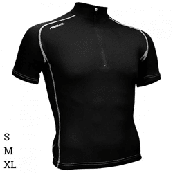 Avento cycling shirt 81BH black 3 assorted sizes 122 pcs.