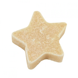 Amber block Star cinnamon 6 cm