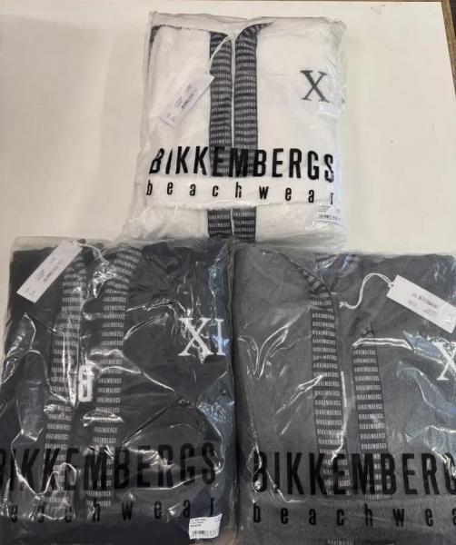 BIKKEMBERGS Herren Bademantel – Original – Aktionsposten – 250 Stk – Sofort verfügbar