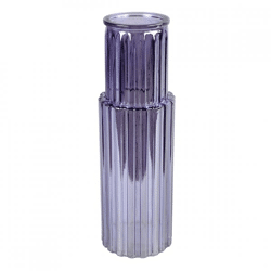 Countryfield vase Irina glass purple 25 cm