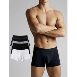 Herren BOXERSHORTS – 4er-Pack – M–XXL – 4 Farben - OPTIMAL SORTIERTE 1A-WARE – 25.000 Stk