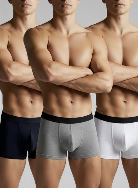 Herren BOXERSHORTS – 4er-Pack – M–XXL – 4 Farben - OPTIMAL SORTIERTE 1A-WARE – 25.000 Stk