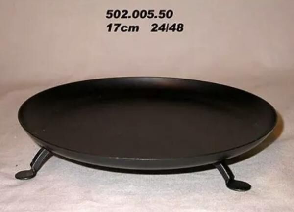 Kerzenteller, Obstschale, Ostern, Metall ca. 20 cm für Obst, Gebäck Frühling