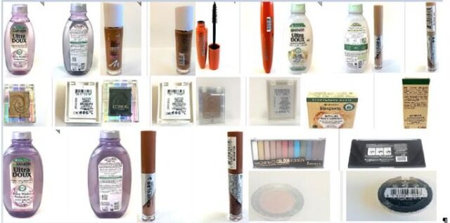 LOREAL, Maybelline, Manhattan, Max Factor,  Rimmel, Garnier, MISS SPORTY, FRUSTIS, BOURJOIS, P2  
