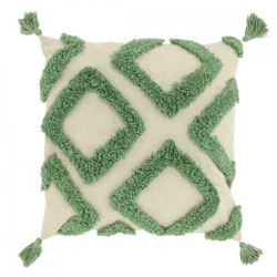 Unique Living cushion Cruz surf blue 45 x 45 cm