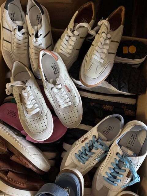 11,50€ Camel Active Damen Mix Schuhe, Lot 306 mit 46 Stk, Kategorie A, neue Ledermodelle Größe 37, Lagerware aus Deutschland