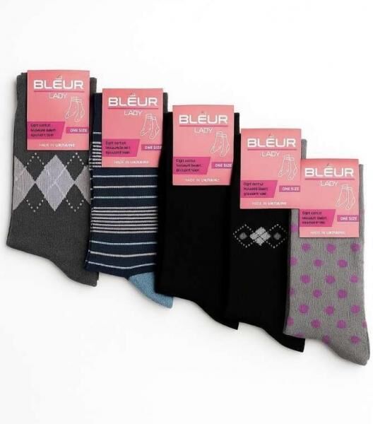 Ladies' socks 5-pack - 80% cotton - Bulk item - Pallet goods - TopArticle