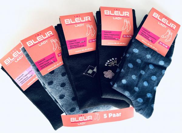 Ladies' socks 5-pack - 80% cotton - Bulk item - Pallet goods - TopArticle