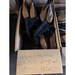 ab 13,50 € CAMEL ACTIVE Herren-Schuhe Mix, Lot 302, Kategorie A, neue Samples, Größen 41–42, Echtleder, Lagerware in Deutschland