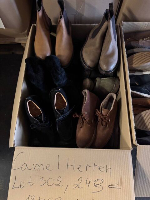 ab 13,50 € CAMEL ACTIVE Herren-Schuhe Mix, Lot 302, Kategorie A, neue Samples, Größen 41–42, Echtleder, Lagerware in Deutschland