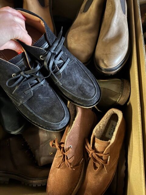 ab 13,50 € CAMEL ACTIVE Herren-Schuhe Mix, Lot 302, Kategorie A, neue Samples, Größen 41–42, Echtleder, Lagerware in Deutschland