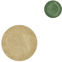 Decoration plate Melamine Shine green/gold 18 cm 2 assorted