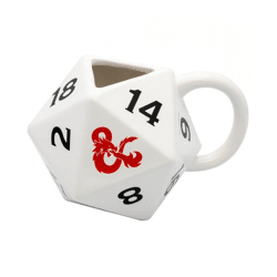 Dungeons & Dragons - D20 Dice 3D Keramiktasse
