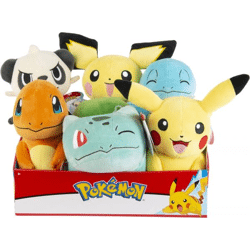 Pokemon - Plush - 6 assorted - 20cm 