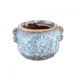 PTMD flower pot Shay XS blue 10 cm