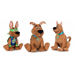 Scooby Doo - Plüschfiguren-Set 3-fach sortiert
