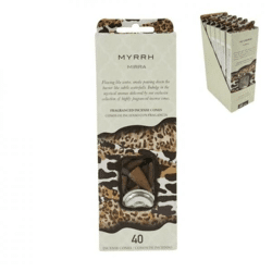 Myrrh cone incense sticks 40 pcs. 18.5 cm