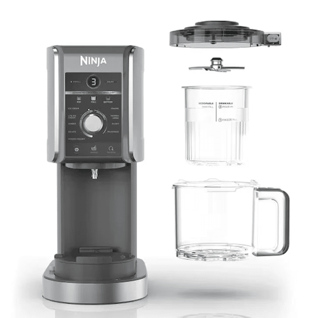 Ninja NC502EU CREAMi Deluxe 11-in-1 Eismaschine – Neu