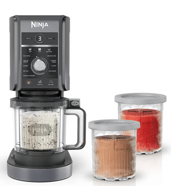 Ninja NC502EU CREAMi Deluxe 11-in-1 Eismaschine – Neu