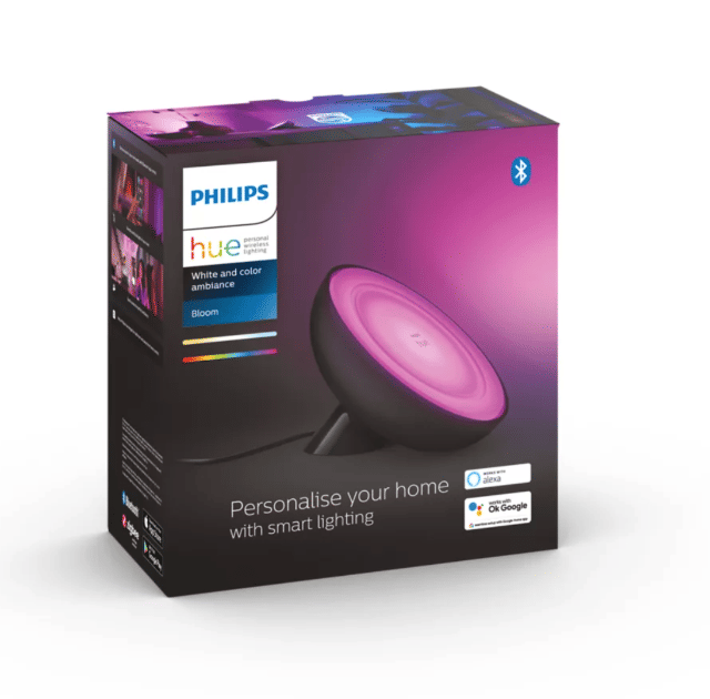 Philips Hue Bloom Gen4 Black – Smarte LED Lampe – Neu