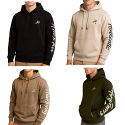 Herren Basic Hoodie Sweatshirt Kapuzenpollover Sweatjacke