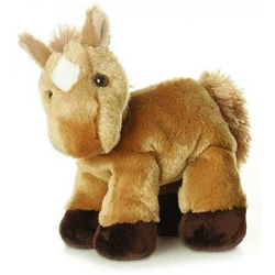 Mini Flopsies Prancer hellbraunes Pferd ca. 21 cm - Plüschfigur