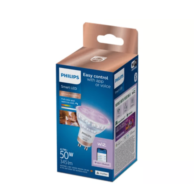 Philips Hue White & Color GU10 LED Lampe 50W – Neu