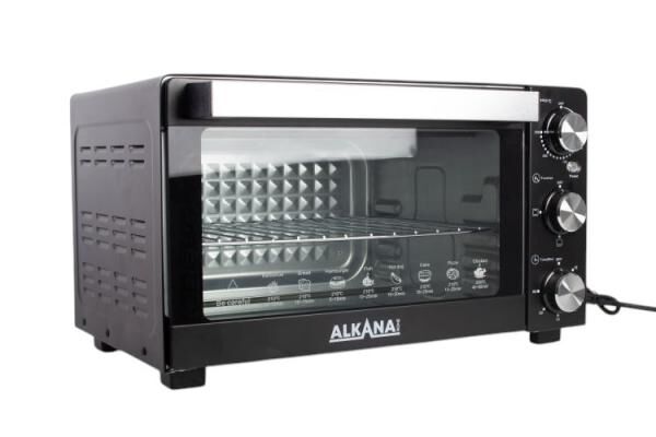 ALKANA Mini-Backofen 45L &ndash; 1700W, Umluft & Grillfunktion, ideal f&uuml;r Pizza & Aufl&auml;ufe