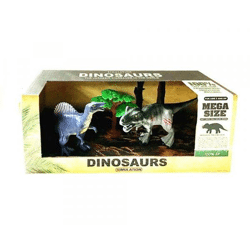 2-piece dinosaur playset