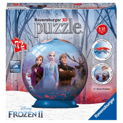 Disney Frozen 2 / Ice Queen 2 - 3D Puzzle Ball 72 pieces